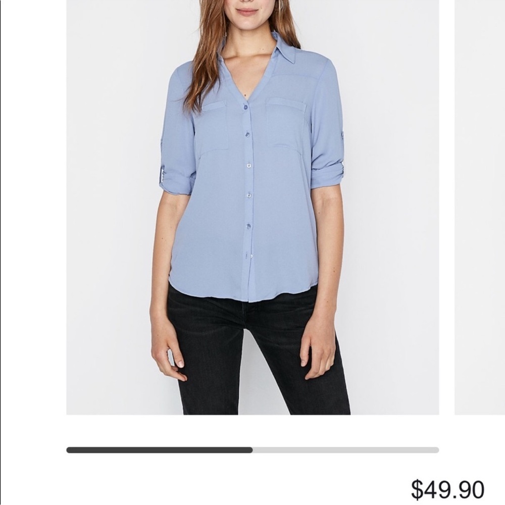 Express Portofino Top - Cream Color